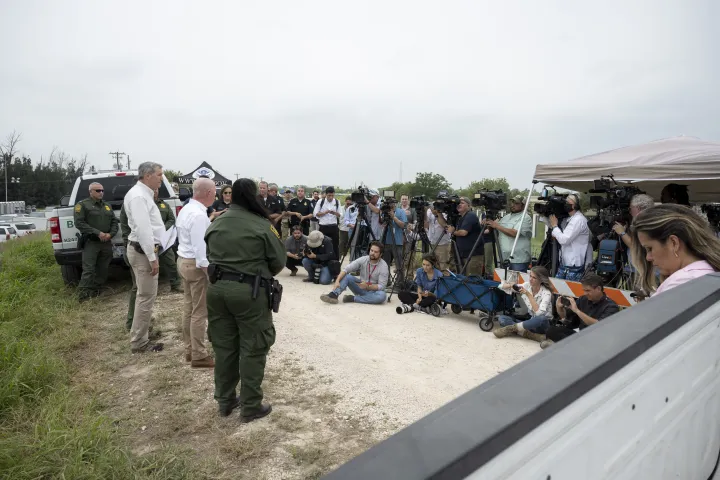 Image: DHS Secretary Alejandro Mayorkas Visits Camp Monument  (158)