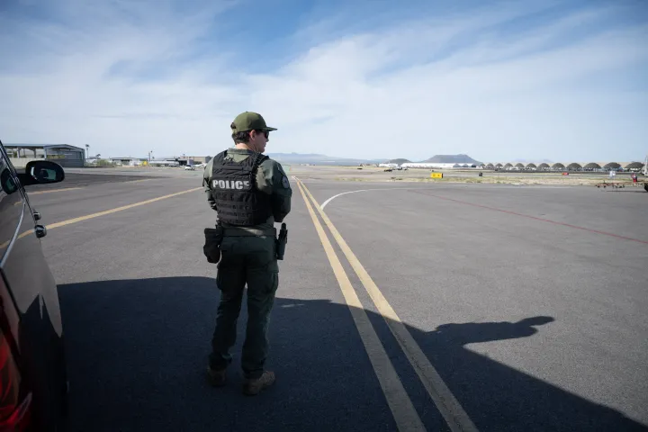 Image: DHS Secretary Alejandro Mayorkas Arrived to Tucson, Arizona (001)