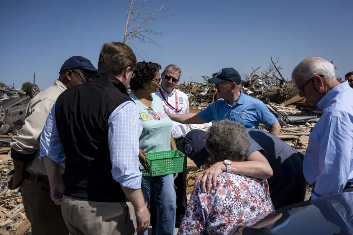 Image: DHS Secretary Alejandro Mayorkas Visits Rolling Fork, Mississippi  (032)