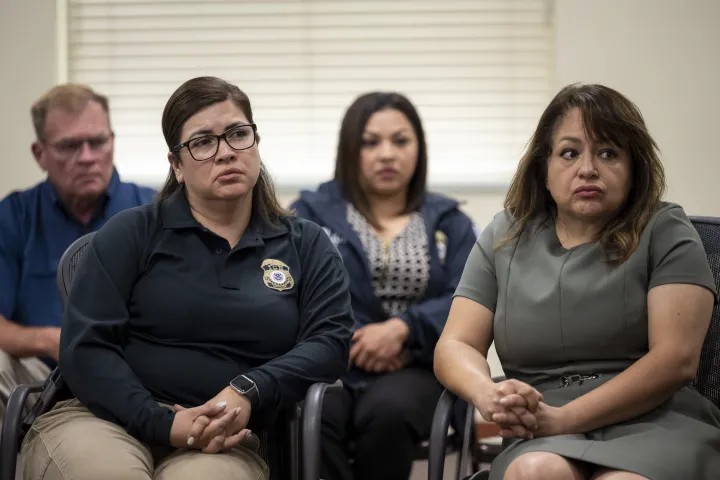 Image: DHS Secretary Alejandro Mayorkas Visits the Port Isabel Detention Center (075)