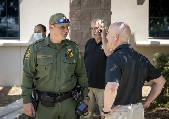 Image: DHS Secretary Alejandro Mayorkas Meets with Border Patrol (4)