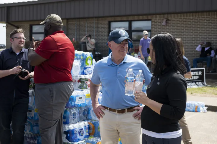 Image: DHS Secretary Alejandro Mayorkas Visits Rolling Fork, Mississippi  (126)