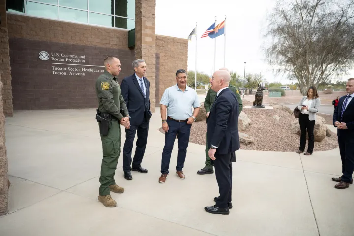 Image: DHS Secretary Alejandro Mayorkas Visits U.S. Border Patrol Tucson Sector Headquarters (007)