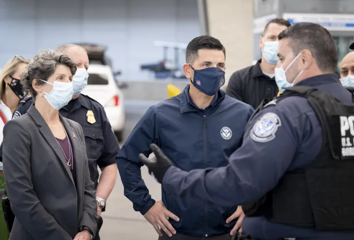 Image: Acting Secretary Wolf Participates in an Operational Tour of San Ysidro Port of Entry (26)