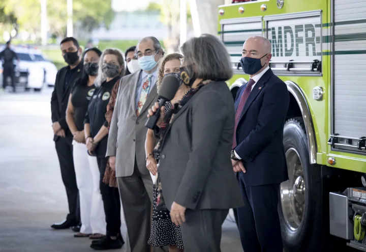 Image: DHS Secretary Alejandro Mayorkas Visit Miami-Dade Fire Rescue Department (16)