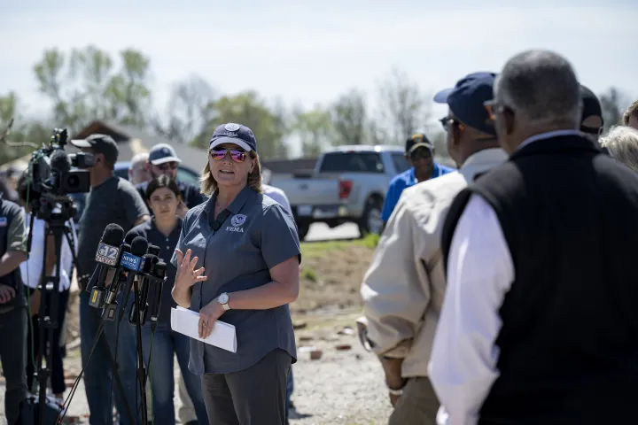 Image: DHS Secretary Alejandro Mayorkas Visits Rolling Fork, Mississippi  (069)