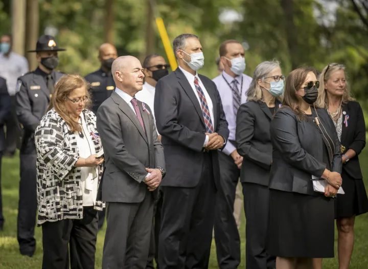 Image: DHS Secretary Alejandro Mayorkas Participates in 9/11 Tree Planting Ceremony (45)