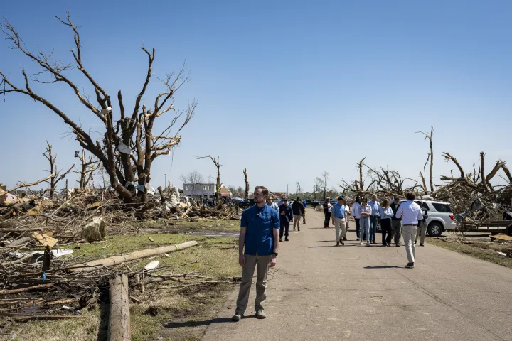 Image: DHS Secretary Alejandro Mayorkas Visits Rolling Fork, Mississippi  (049)