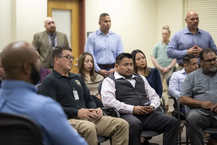 Image: DHS Secretary Alejandro Mayorkas Visits the Port Isabel Detention Center (074)