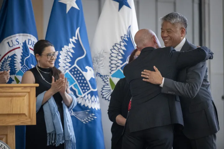 Image: DHS Secretary Alejandro Mayorkas Conducts Swearing-In Ceremony for John Tien (20)