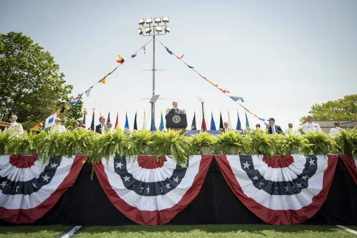 Image: DHS Secretary Alejandro Mayorkas Participates in the USCG Academy Graduation Ceremony (18)