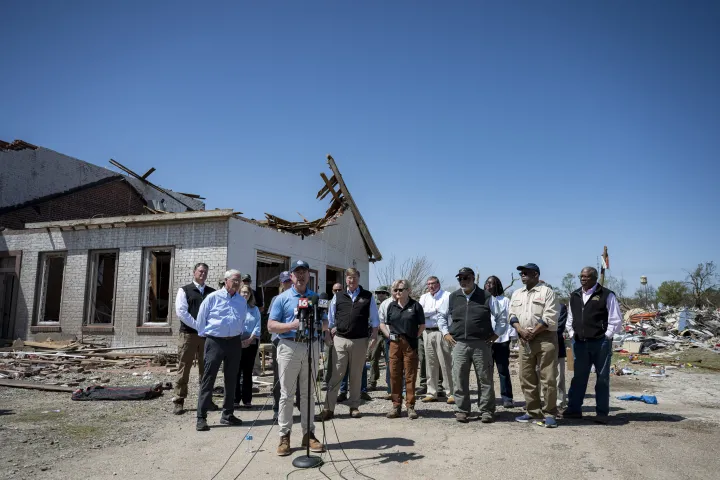 Image: DHS Secretary Alejandro Mayorkas Visits Rolling Fork, Mississippi  (065)