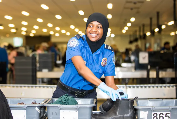 Image: TSA Checkpoint at Philadelphia International Airport