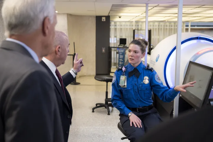 Image: DHS Secretary Alejandro Mayorkas Visits Washington Dulles International Airport (020)