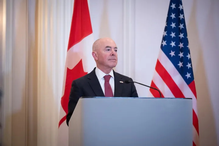 Image: DHS Secretary Alejandro Mayorkas Participates in Press Conference in Canada (021)