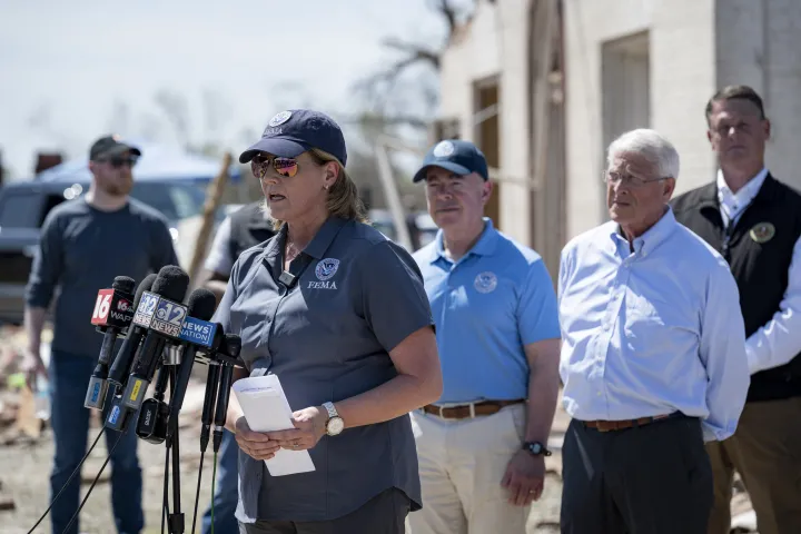 Image: DHS Secretary Alejandro Mayorkas Visits Rolling Fork, Mississippi  (071)