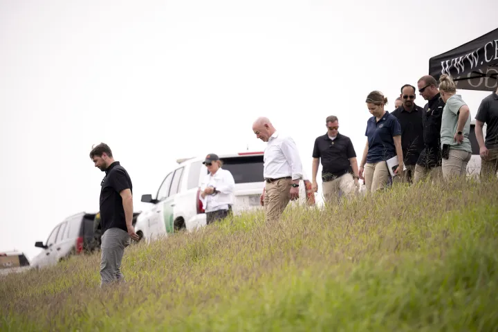 Image: DHS Secretary Alejandro Mayorkas Visits Camp Monument  (179)