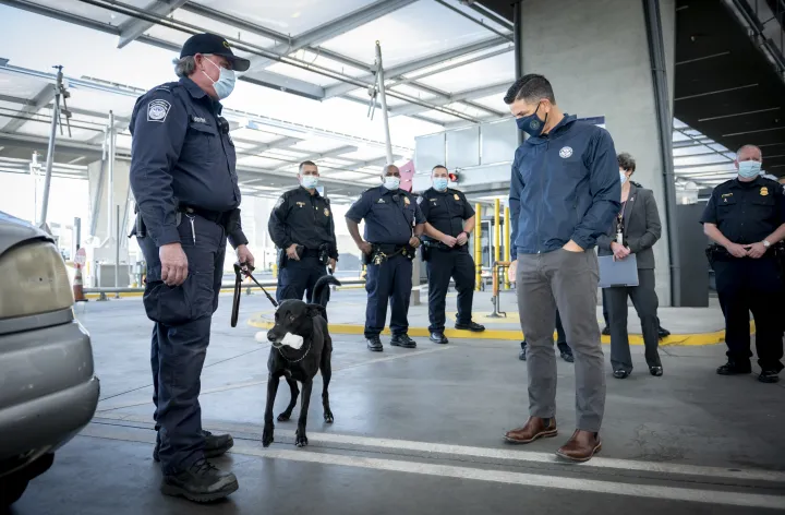 Image: Acting Secretary Wolf Participates in an Operational Tour of San Ysidro Port of Entry (13)