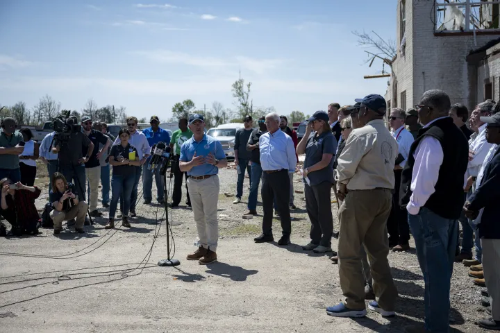 Image: DHS Secretary Alejandro Mayorkas Visits Rolling Fork, Mississippi  (068)