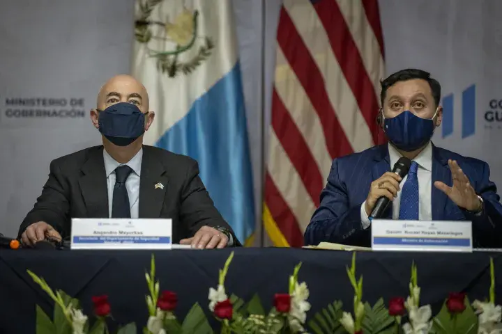 Image: DHS Secretary Alejandro Mayorkas Meets With Guatemala Minister of Government (16)
