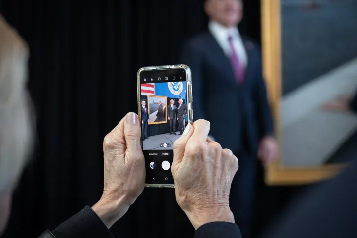 Image: DHS Secretary Jeh Johnson Portrait Unveiling (037)