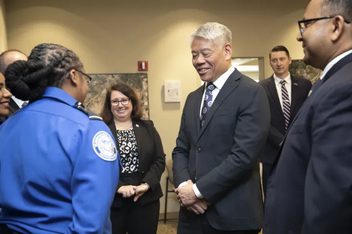 Image: DHS Deputy Secretary John Tien Presents the Secretary’s Award to DHS Employees in ATL  (006)