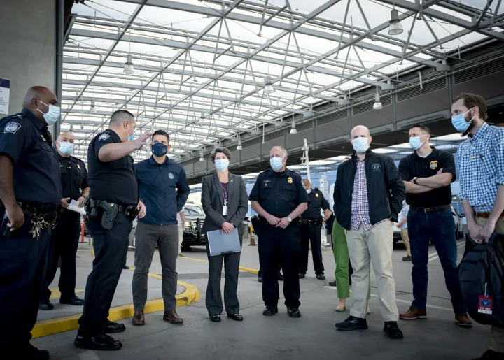 Image: Acting Secretary Wolf Participates in an Operational Tour of San Ysidro Port of Entry (11)