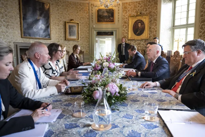 Image: DHS Secretary Alejandro Mayorkas Participates in a Bilateral Meeting with the Swedish Minister of Migration (031)