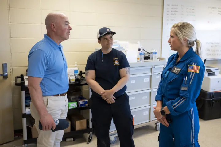 Image: DHS Secretary Alejandro Mayorkas Visits Rolling Fork, Mississippi  (117)