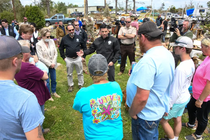 Image: Acting Secretary Wolf Tours Mississippi Tornado Aftermath (32)