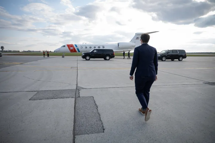 Image: DHS Secretary Alejandro Mayorkas Arrives in Ottawa, Canada (005)