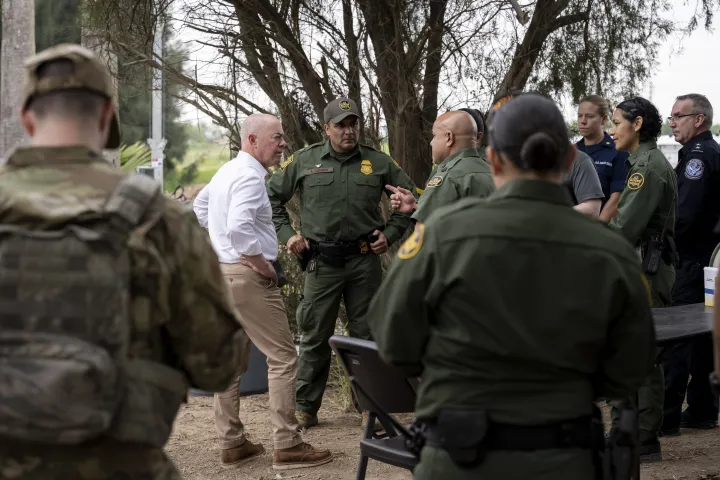 Image: DHS Secretary Alejandro Mayorkas Visits Camp Monument  (135)