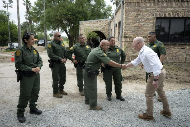 Image: DHS Secretary Alejandro Mayorkas Visits Camp Monument  (113)