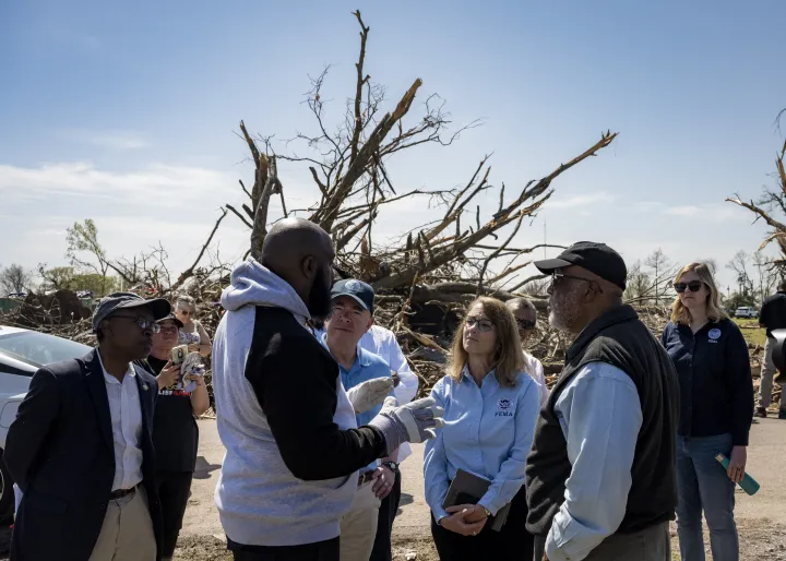 Image: DHS Secretary Alejandro Mayorkas Visits Rolling Fork, Mississippi  (044)