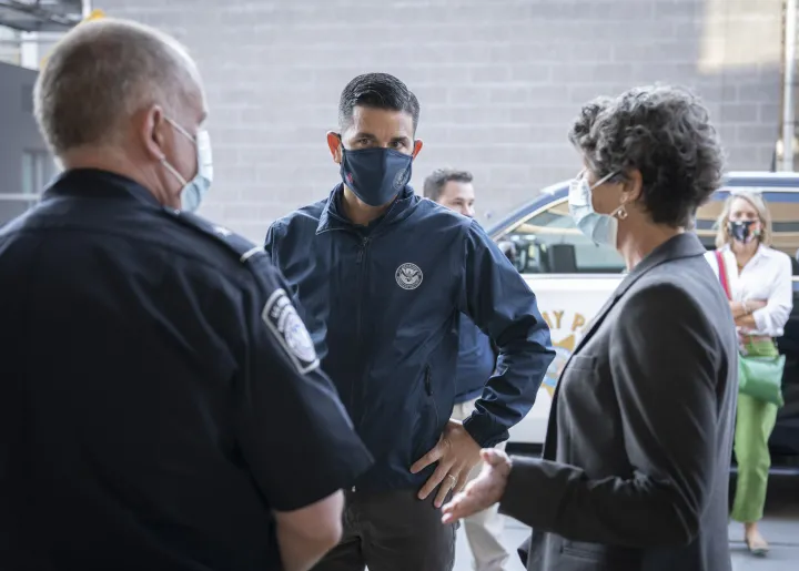 Image: Acting Secretary Wolf Participates in an Operational Tour of San Ysidro Port of Entry (1)