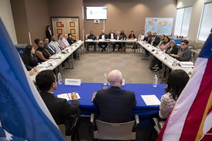Image: DHS Secretary Alejandro Mayorkas Participates in a Worksite Enforcement Roundtable with Union Leaders  (033)