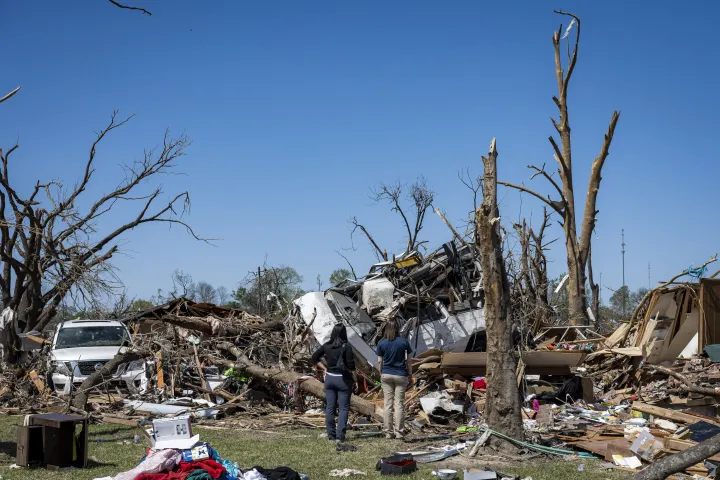 Image: DHS Secretary Alejandro Mayorkas Visits Rolling Fork, Mississippi  (045)