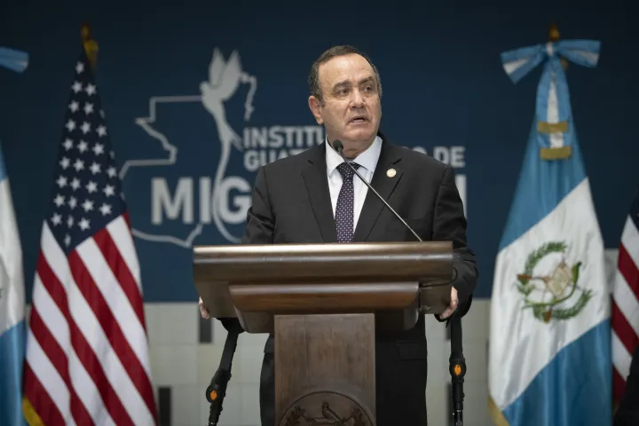 DHS Secretary Alejandro Mayorkas Cuts Ribbon At Migration Center (13 ...