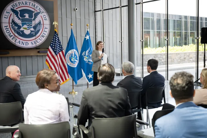 Image: DHS Secretary Alejandro Mayorkas Holds Town Hall (004)