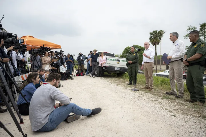 Image: DHS Secretary Alejandro Mayorkas Visits Camp Monument  (162)