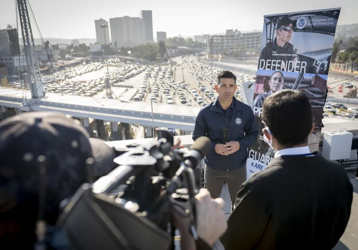 Image: Acting Secretary Wolf Participates in an Operational Tour of San Ysidro Port of Entry (22)