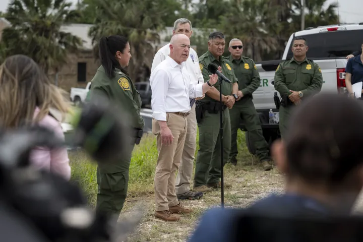 Image: DHS Secretary Alejandro Mayorkas Visits Camp Monument  (159)