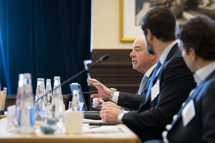 Image: DHS Secretary Alejandro Mayorkas Participates in a U.S. Travel Association CEO Roundtable  (012)