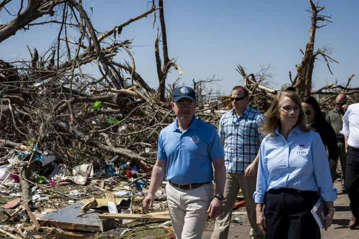 Image: DHS Secretary Alejandro Mayorkas Visits Rolling Fork, Mississippi  (052)