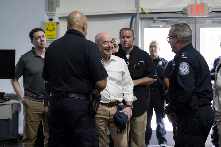 Image: DHS Secretary Alejandro Mayorkas Travels to Brownsville, Texas  (238)