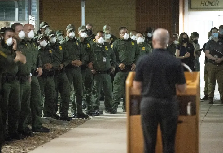 Image: DHS Secretary Alejandro Mayorkas Attends Border Patrol Muster (18)