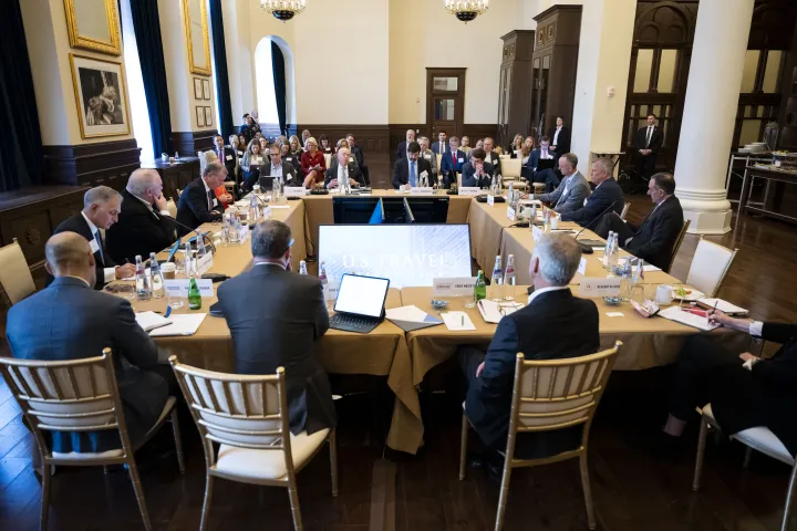 Image: DHS Secretary Alejandro Mayorkas Participates in a U.S. Travel Association CEO Roundtable  (007)