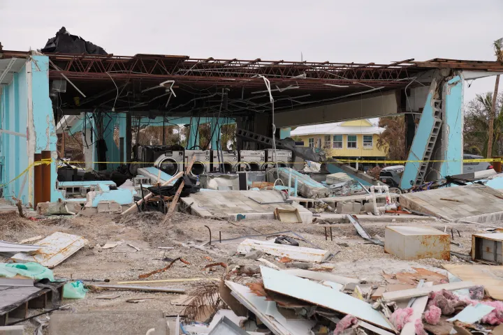 Image: Damage in Fort Myers from Hurricane Ian (2)