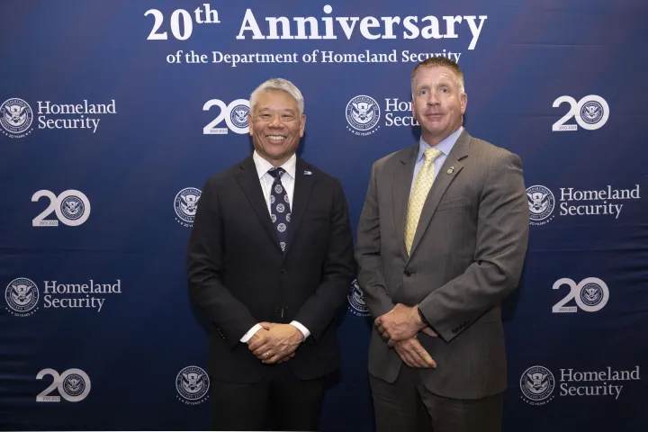 Image: DHS Deputy Secretary John Tien Presents the Secretary’s Award to DHS Employees in ATL  (073)