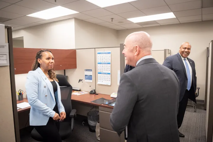 Image: DHS Secretary Alejandro Mayorkas Meets with Employees from the DHS Center for Countering Human Trafficking (032)